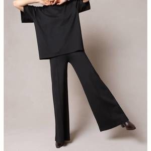 Classic Black Short Sleeve Women's Top